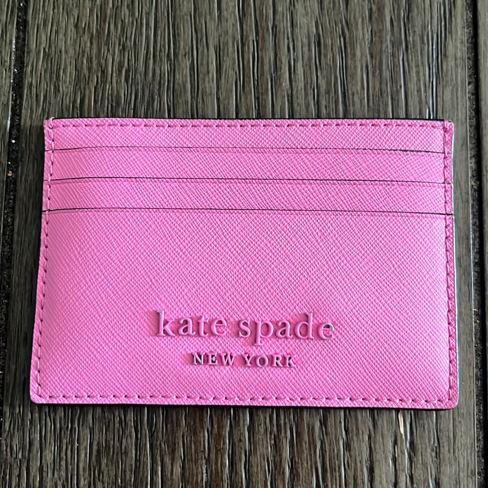 Kate Spade Bright Peony Cameron Card Holder